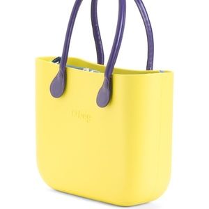 New O Bag Italy lime tote 15.5”W-12”H
